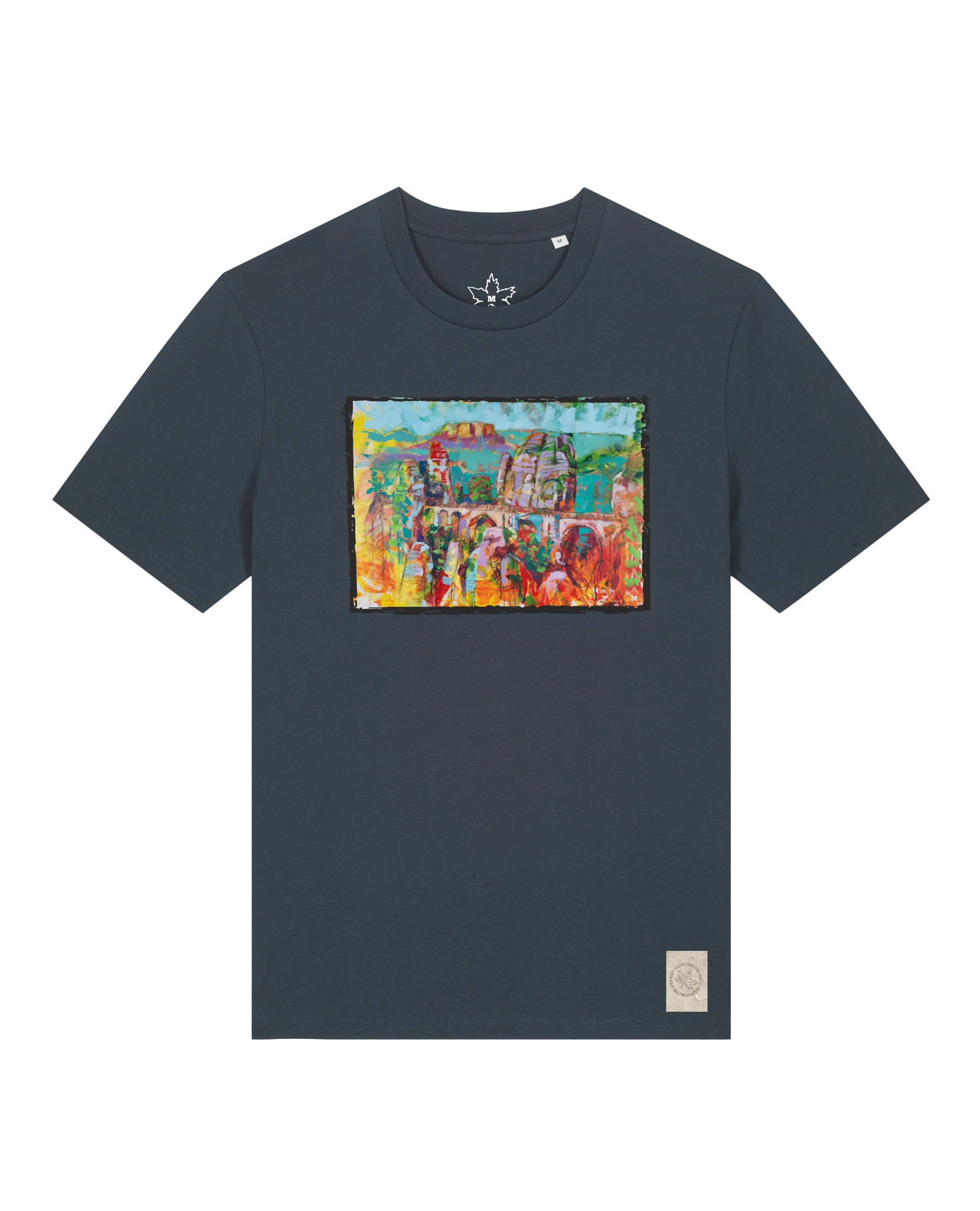 bio-unisex-medium fit-tshirt-bastei-sttu169-blaubeernacht-front