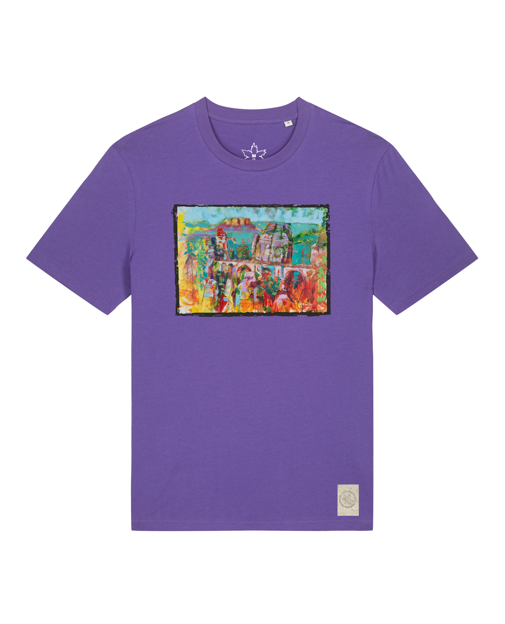 bio-unisex-medium fit-tshirt-bastei-sttu169-blaukraut-front