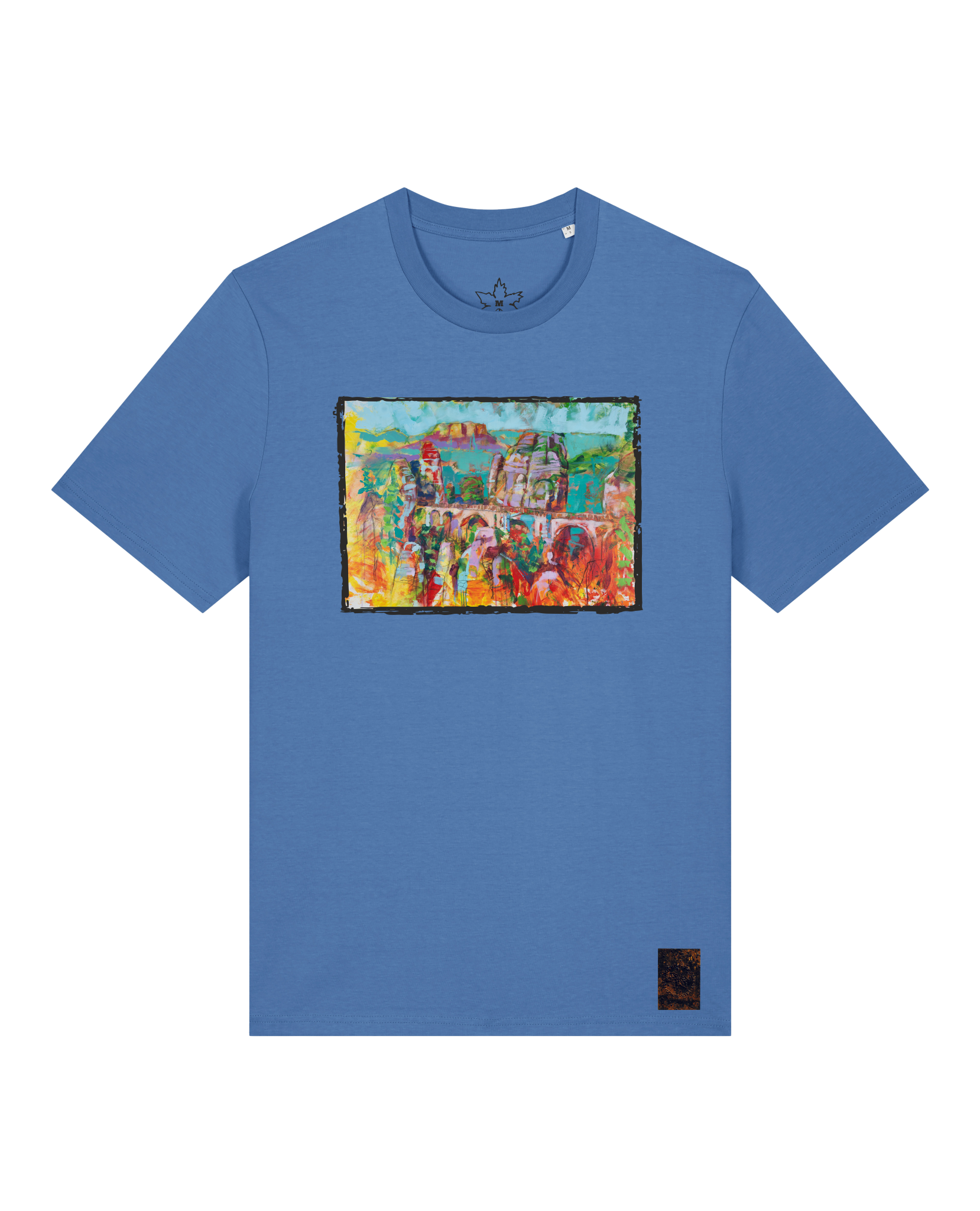 bio-unisex-medium fit-tshirt-bastei-sttu169-hortensie-front