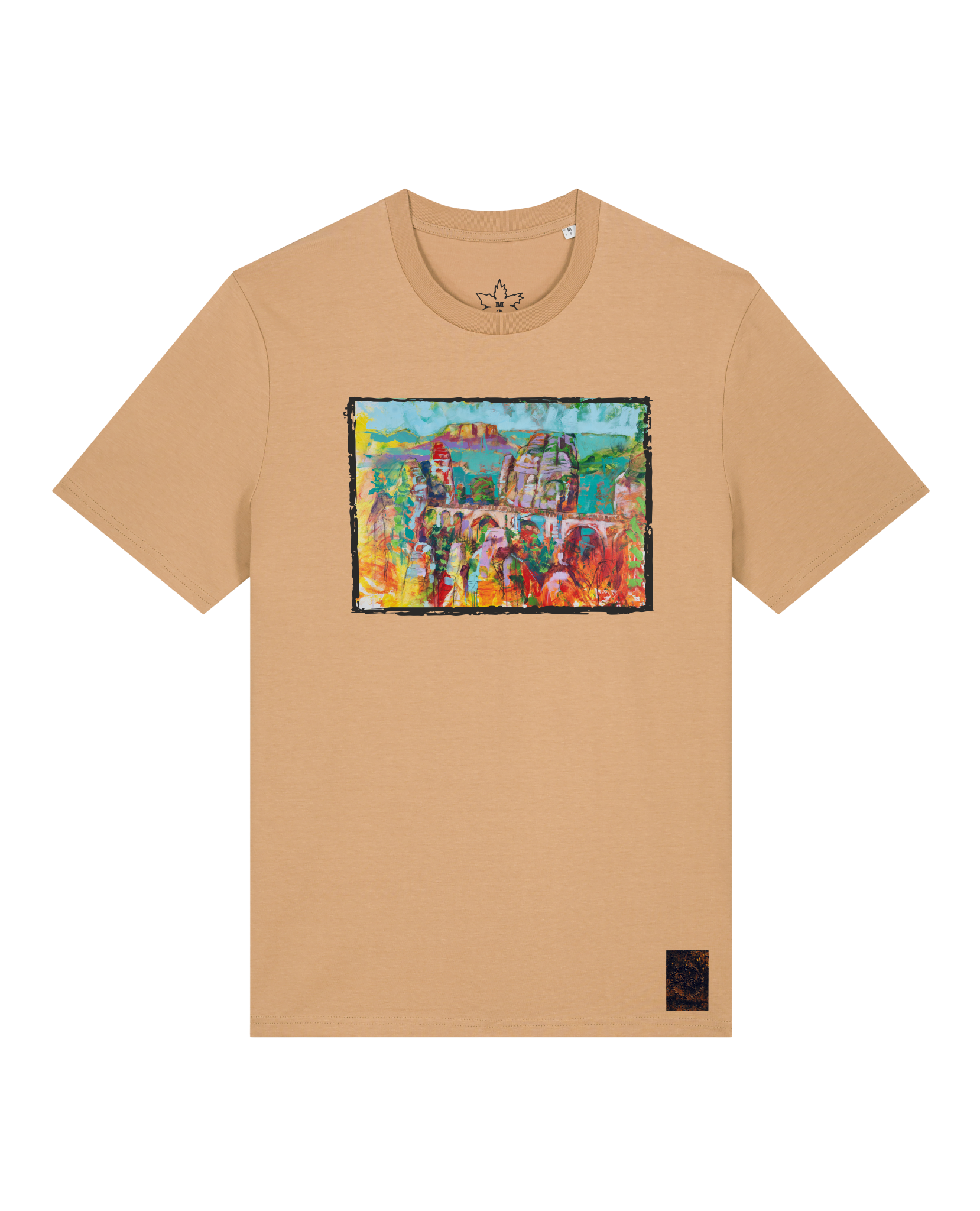 bio-unisex-medium fit-tshirt-bastei-sttu169-meersand-front