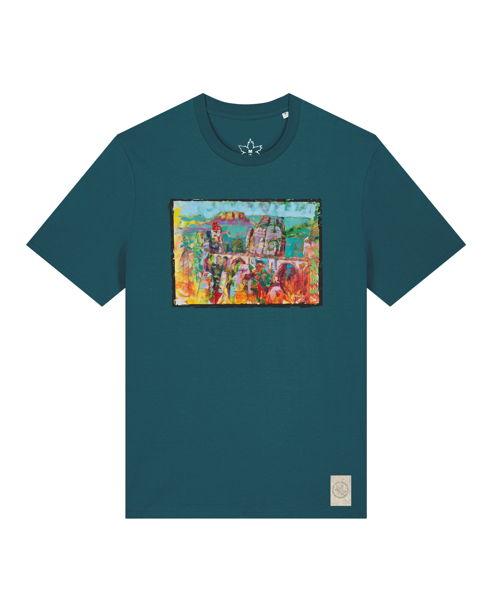 bio-unisex-medium fit-tshirt-bastei-sttu169-nordmanntanne-front