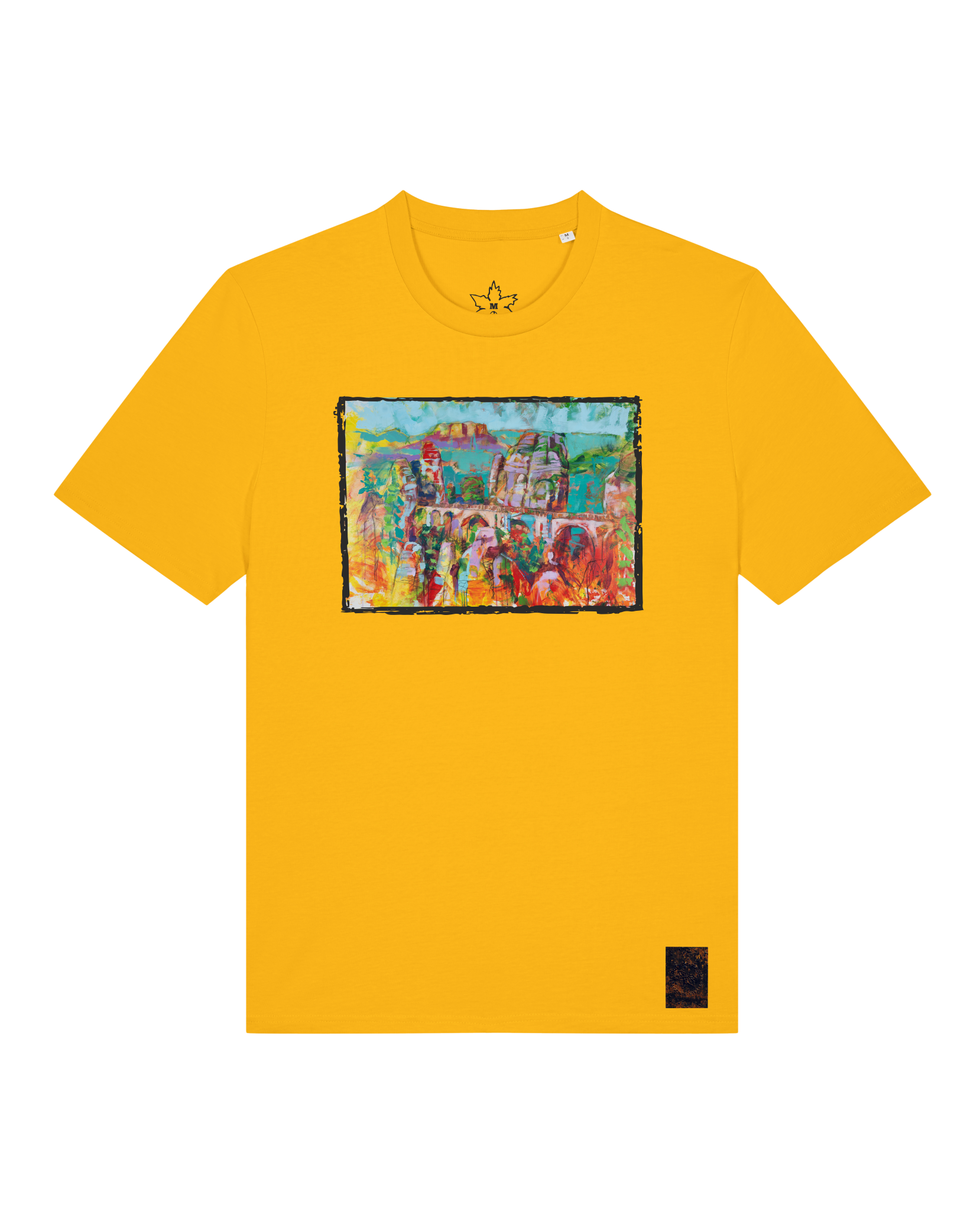 bio-unisex-medium fit-tshirt-bastei-sttu169-sonnenblume-front