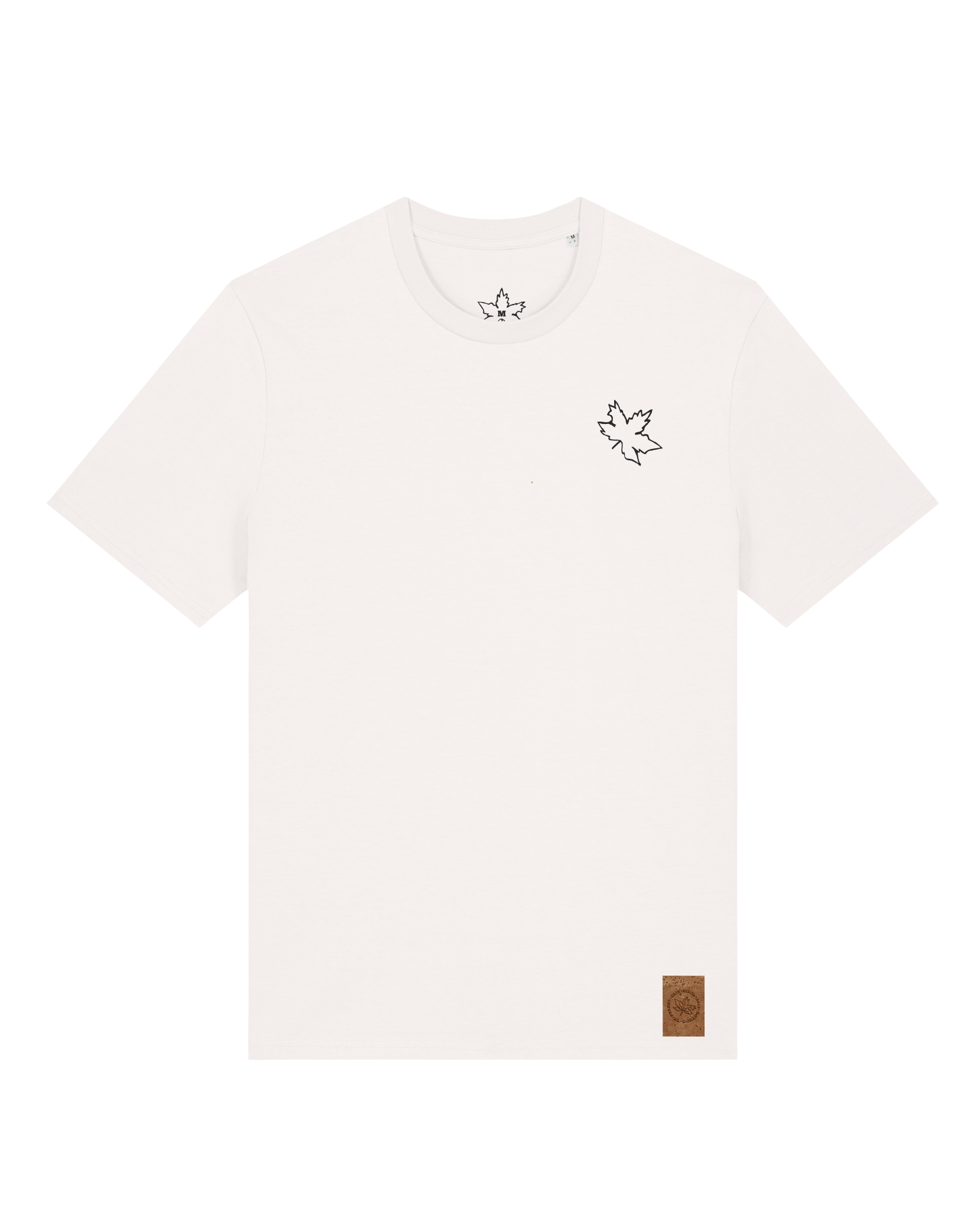 bio-unisex-medium fit-tshirt-be like flowers (backprint)-sttu169-bio ei-front