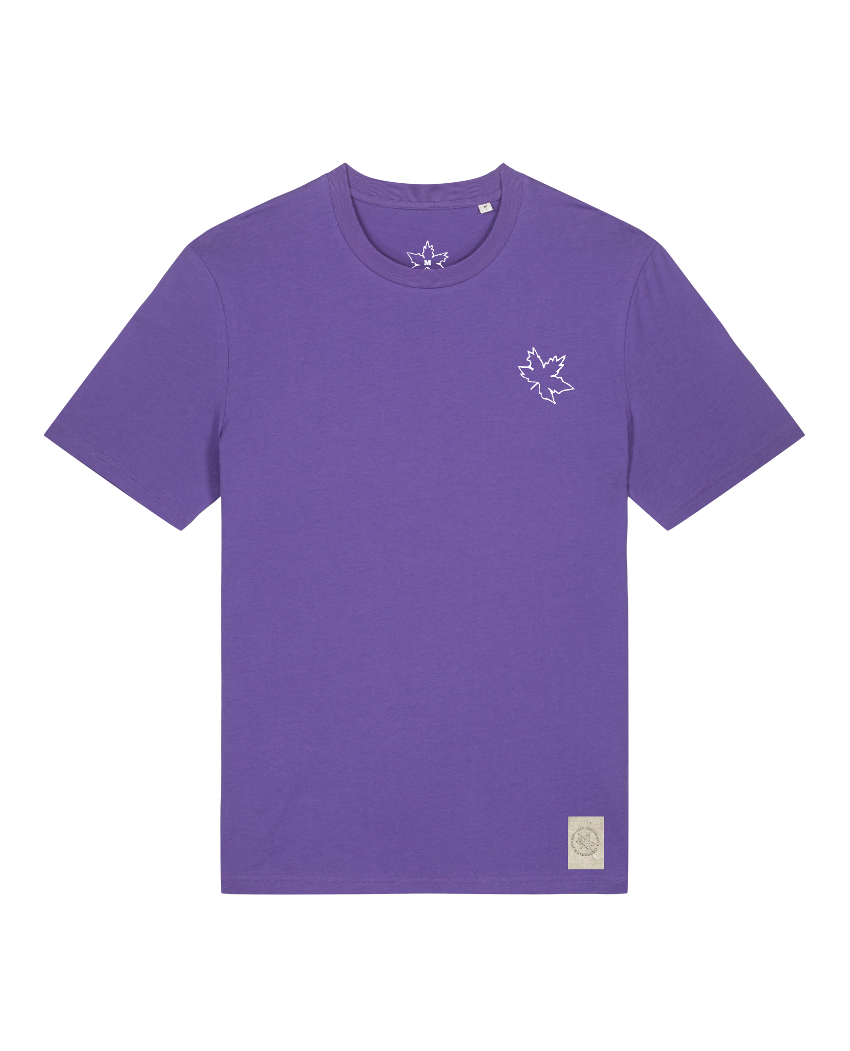 bio-unisex-medium fit-tshirt-be like flowers (backprint)-sttu169-blaukraut-front