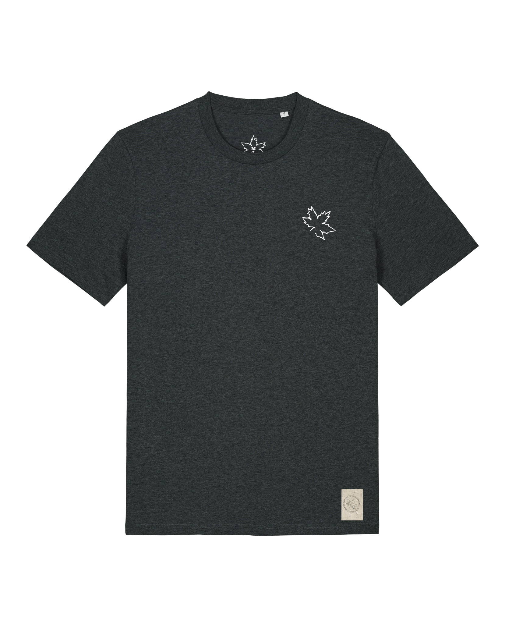 bio-unisex-medium fit-tshirt-be like flowers (backprint)-sttu169-elephant-front