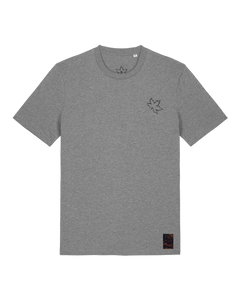 bio-unisex-medium fit-tshirt-be like flowers (backprint)-sttu169-opossum-front