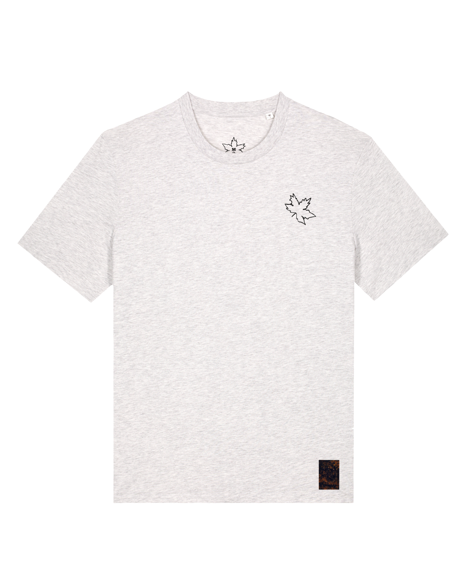 bio-unisex-medium fit-tshirt-be like flowers (backprint)-sttu169-rennmaus-front