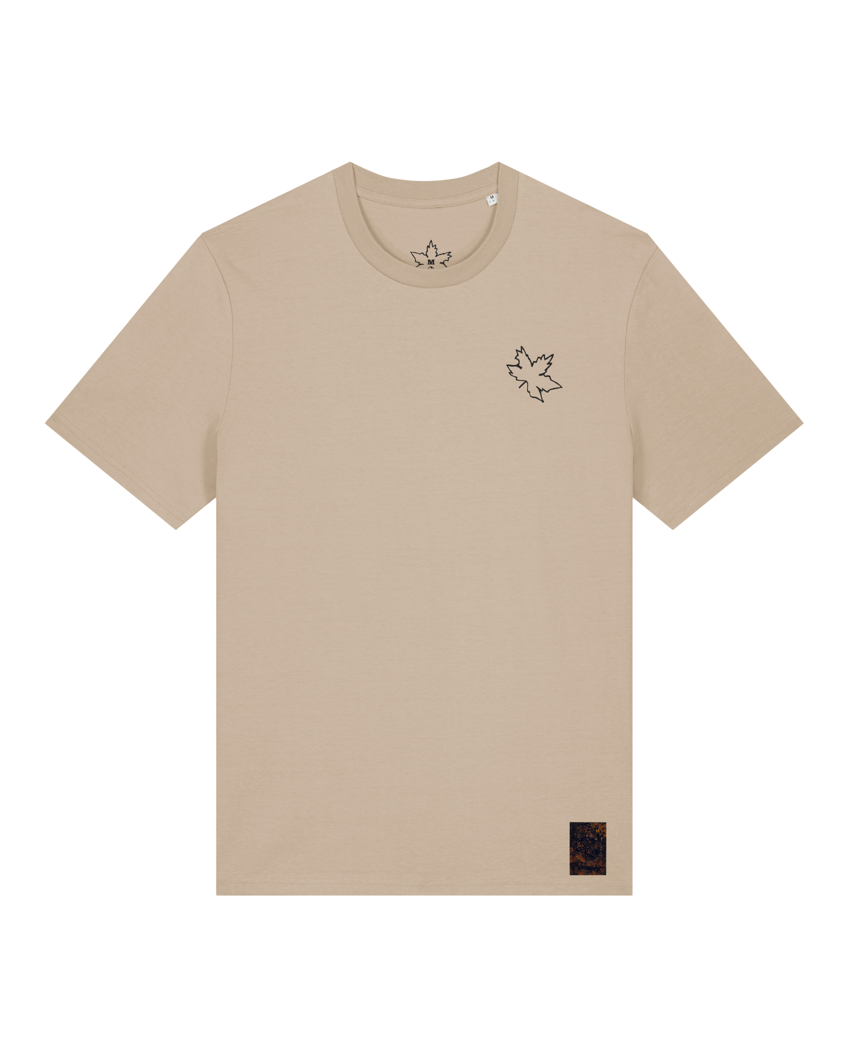 bio-unisex-medium fit-tshirt-be like flowers (backprint)-sttu169-treibsand-front