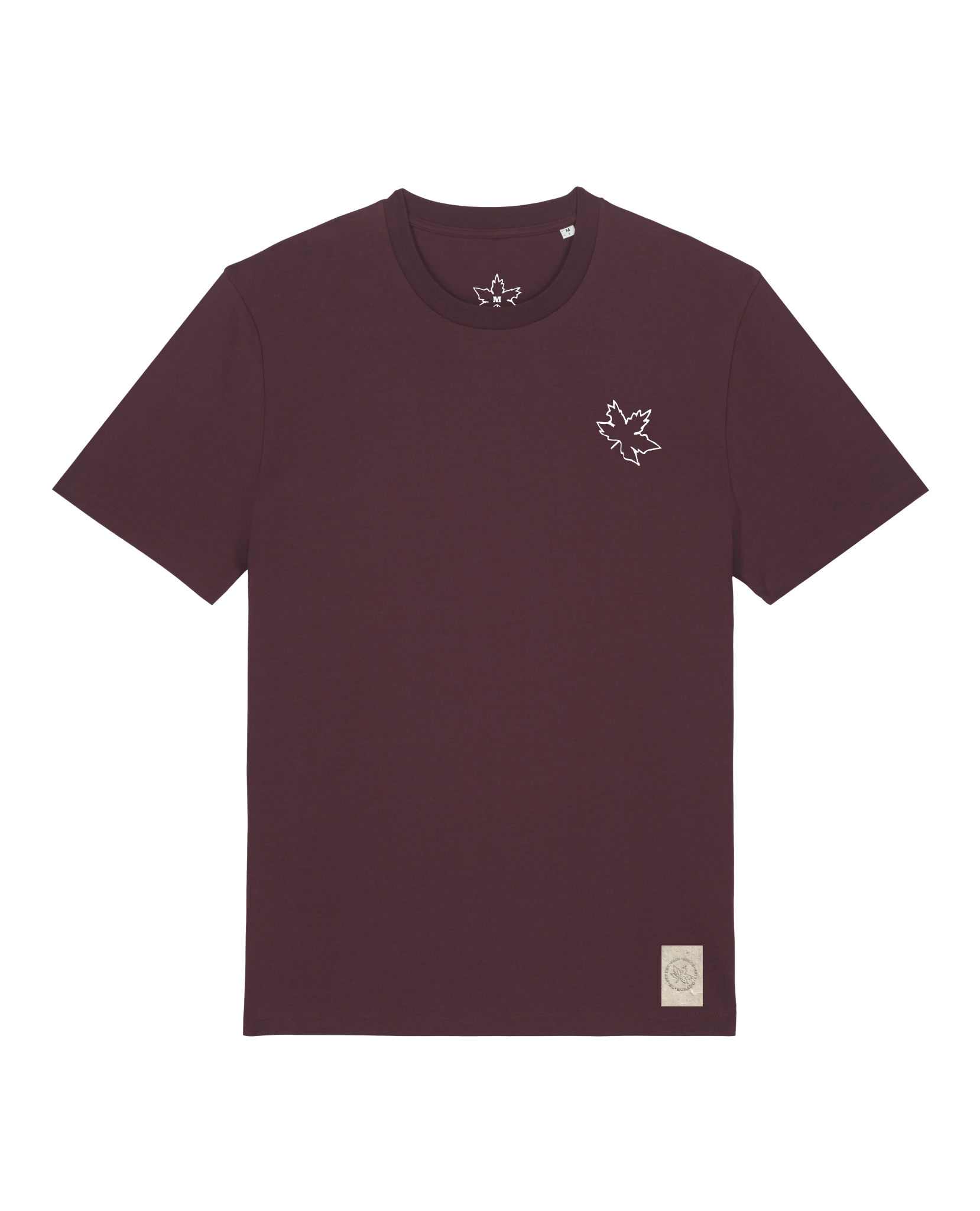 bio-unisex-medium fit-tshirt-be like flowers (backprint)-sttu169-zartbitter-front