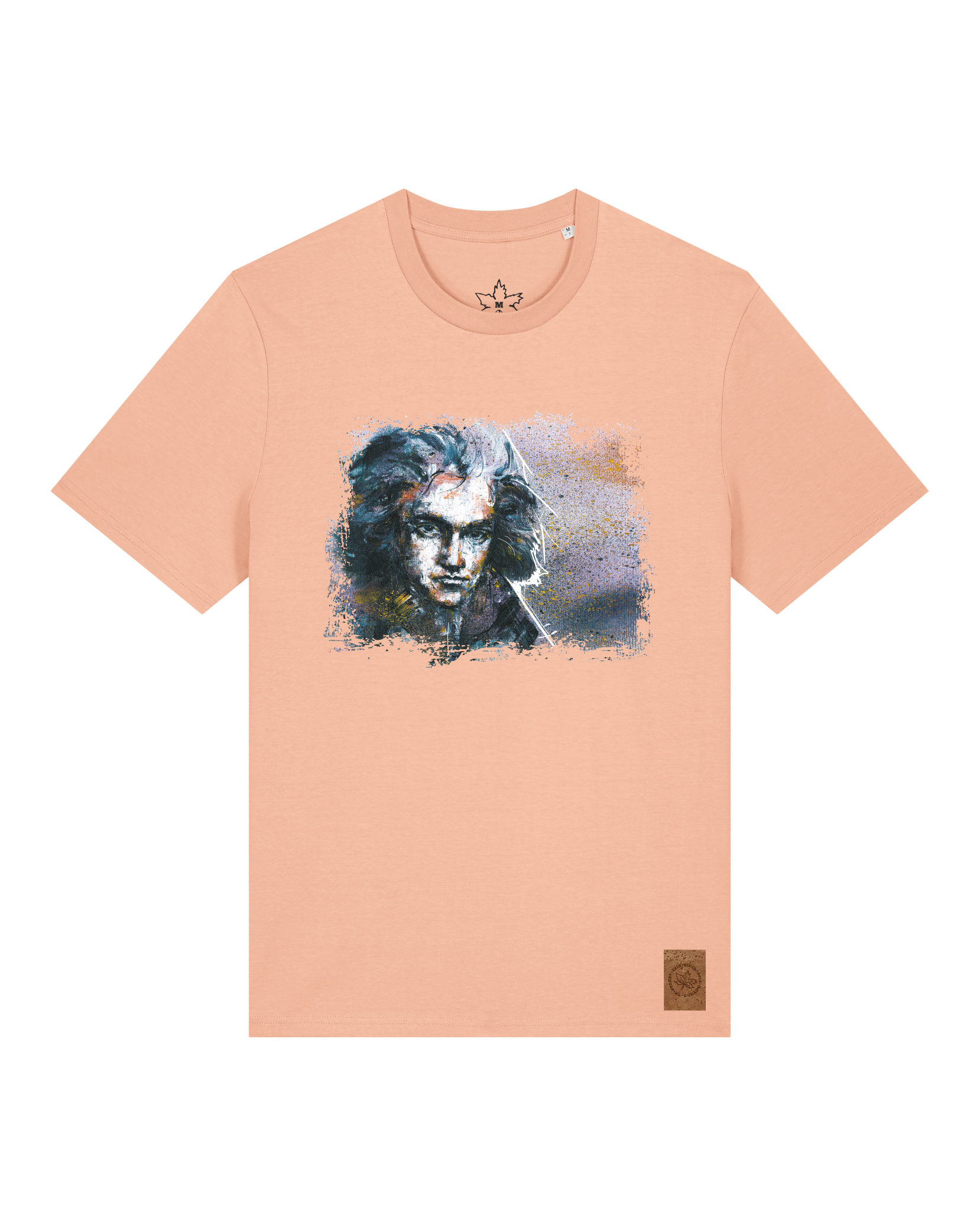 bio-unisex-medium fit-tshirt-beethoven-sttu169-agyptische keramik-front
