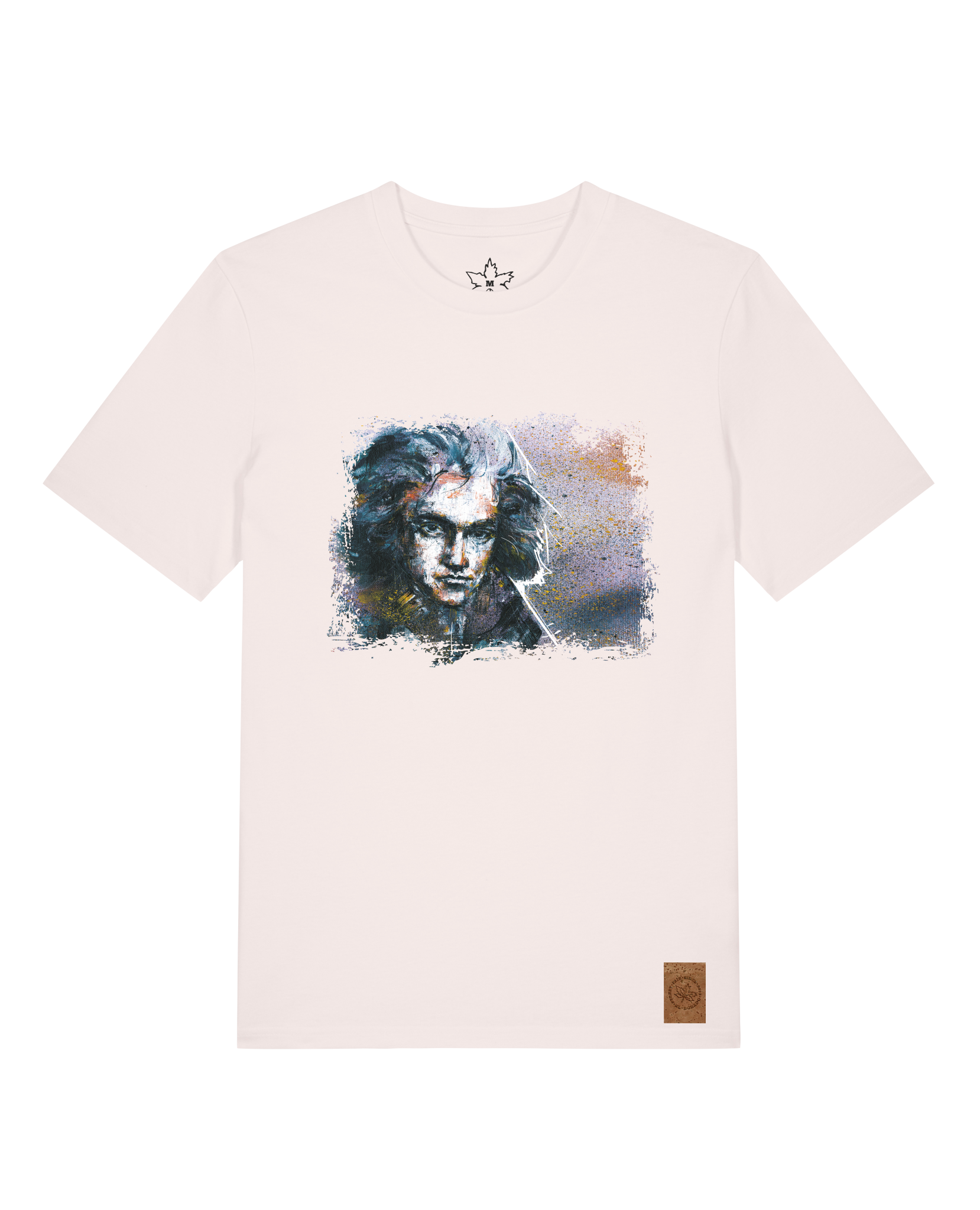 bio-unisex-medium fit-tshirt-beethoven-sttu169-baumwollblute-front