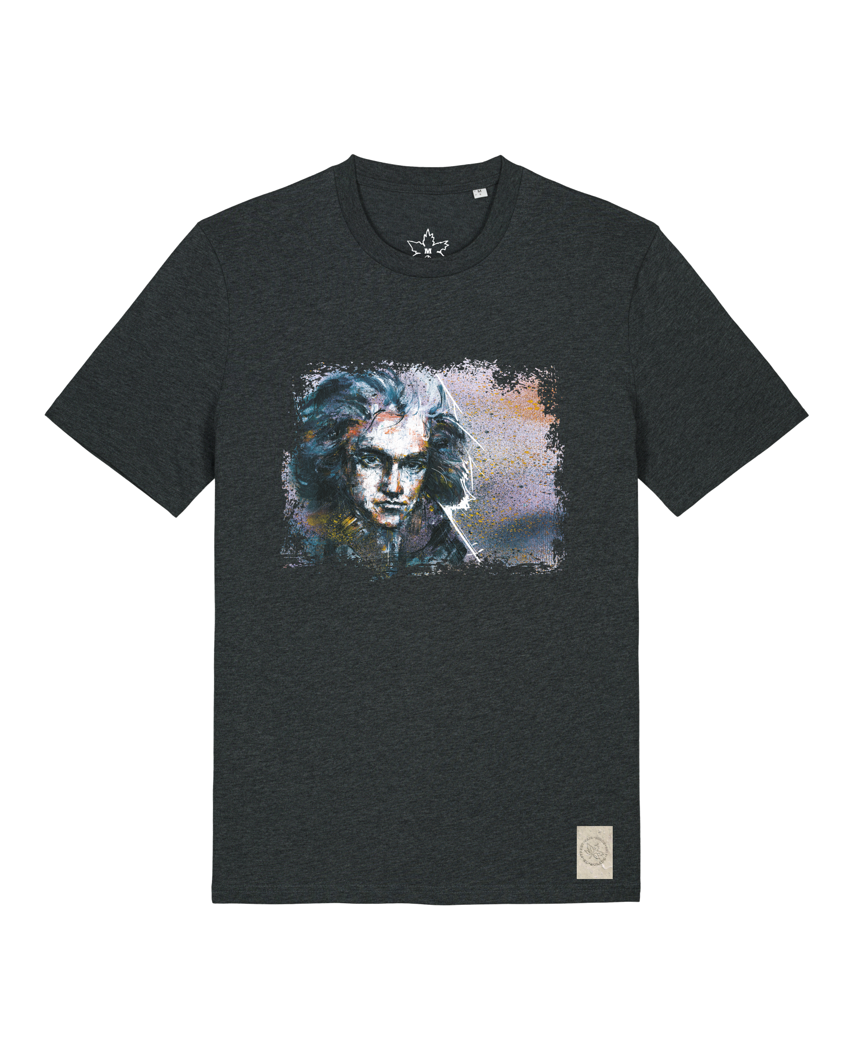 bio-unisex-medium fit-tshirt-beethoven-sttu169-elephant-front