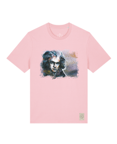 bio-unisex-medium fit-tshirt-beethoven-sttu169-flamingo-front