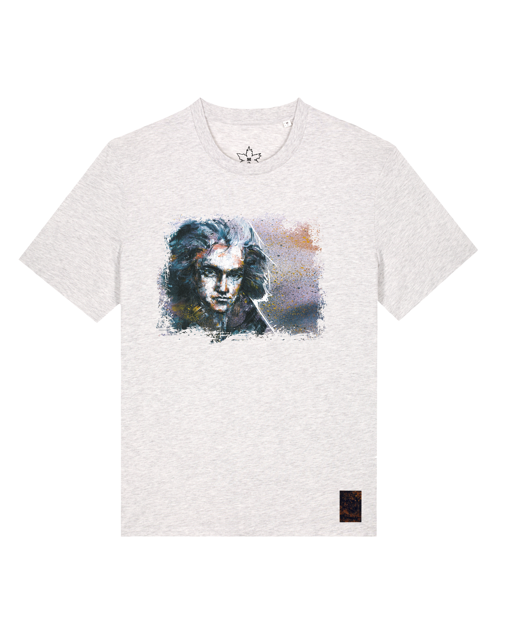 bio-unisex-medium fit-tshirt-beethoven-sttu169-rennmaus-front