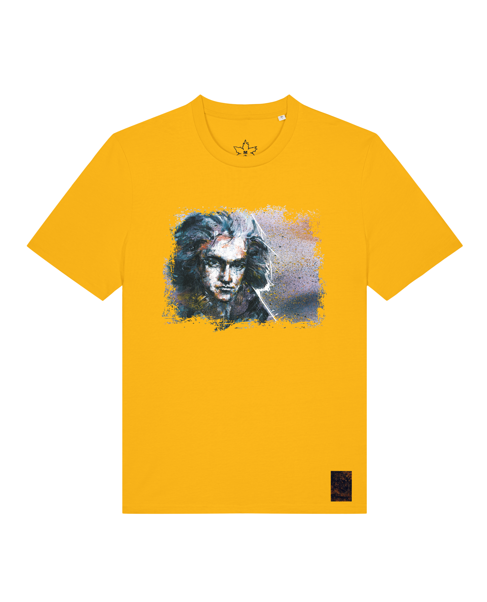 bio-unisex-medium fit-tshirt-beethoven-sttu169-sonnenblume-front