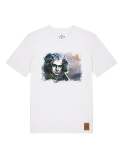 bio-unisex-medium fit-tshirt-beethoven-sttu169-weiß-front