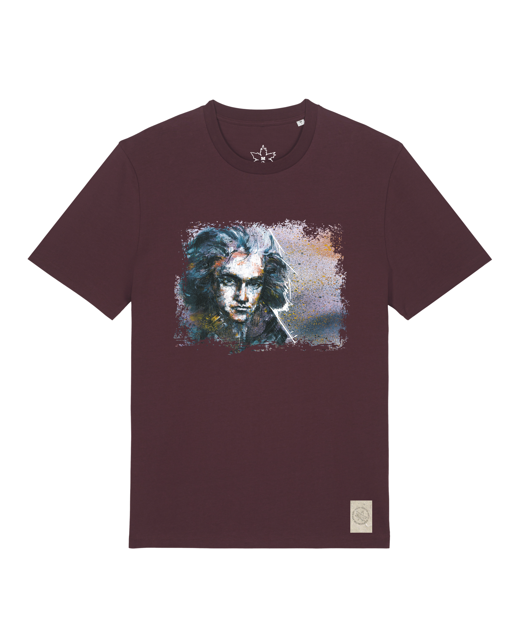 bio-unisex-medium fit-tshirt-beethoven-sttu169-zartbitter-front
