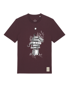 bio-unisex-medium fit-tshirt-bücherkatze-sttu169-zartbitter-front