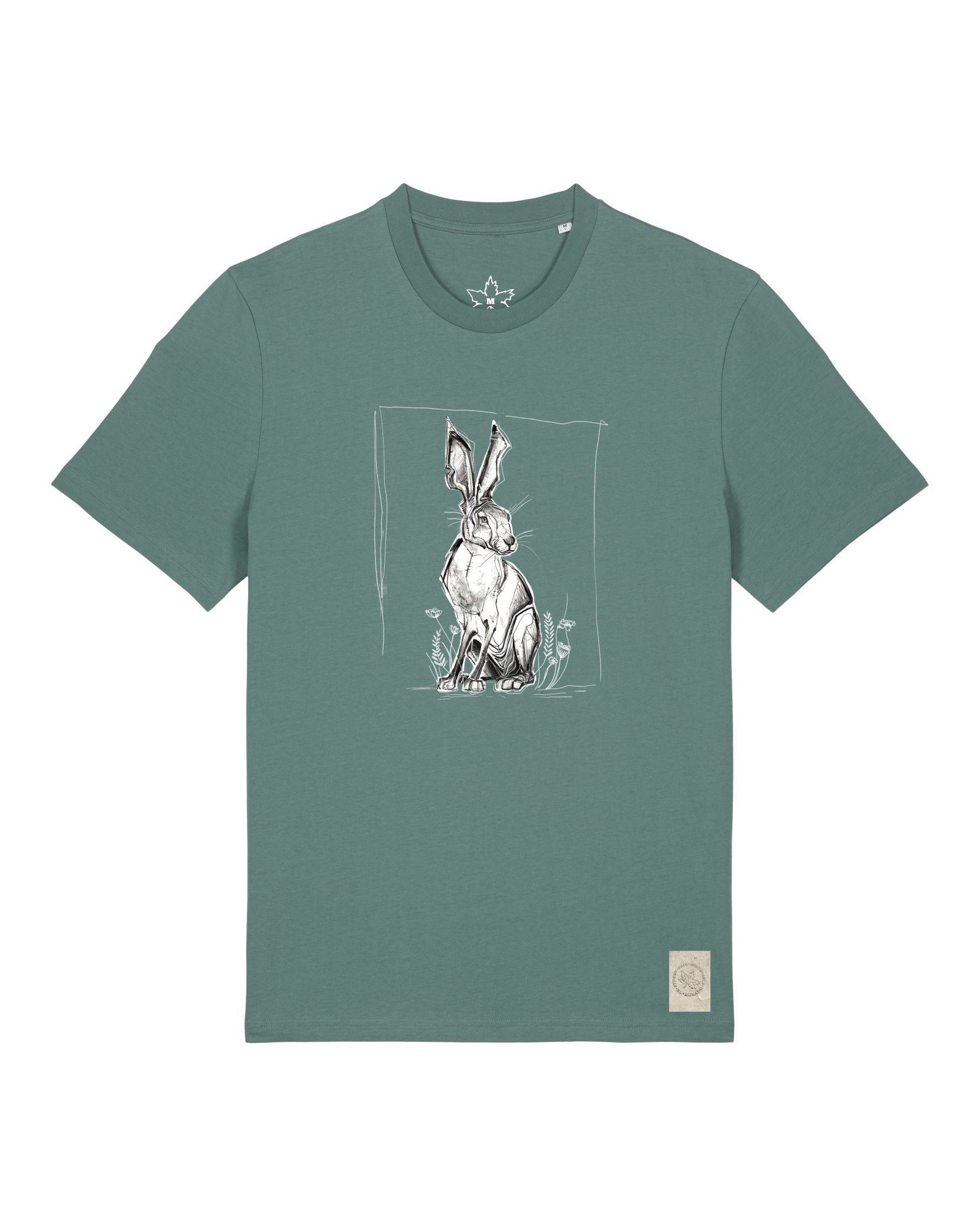 bio-unisex-medium fit-tshirt-carrot hunter-sttu169-blautanne-front