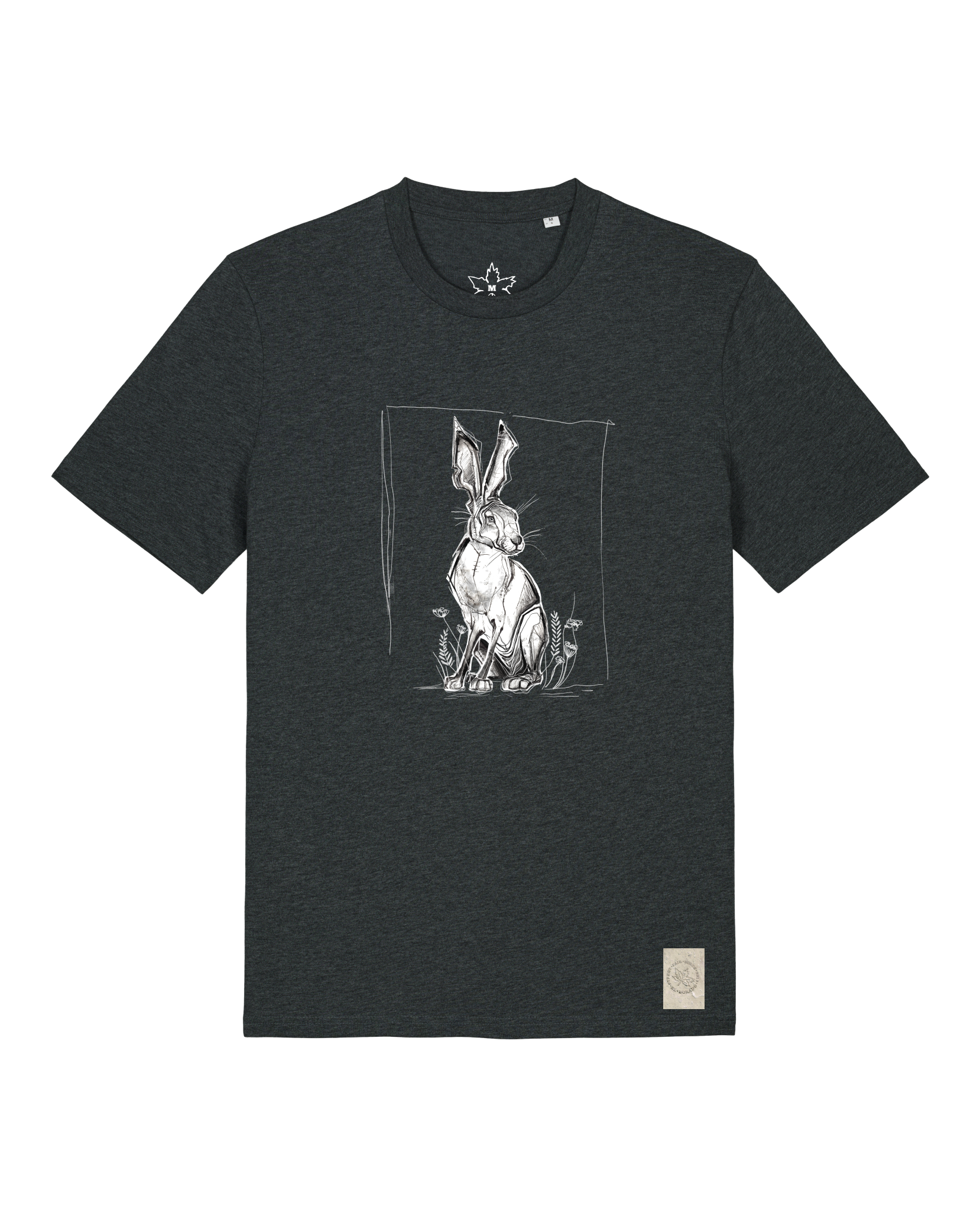 bio-unisex-medium fit-tshirt-carrot hunter-sttu169-elephant-front