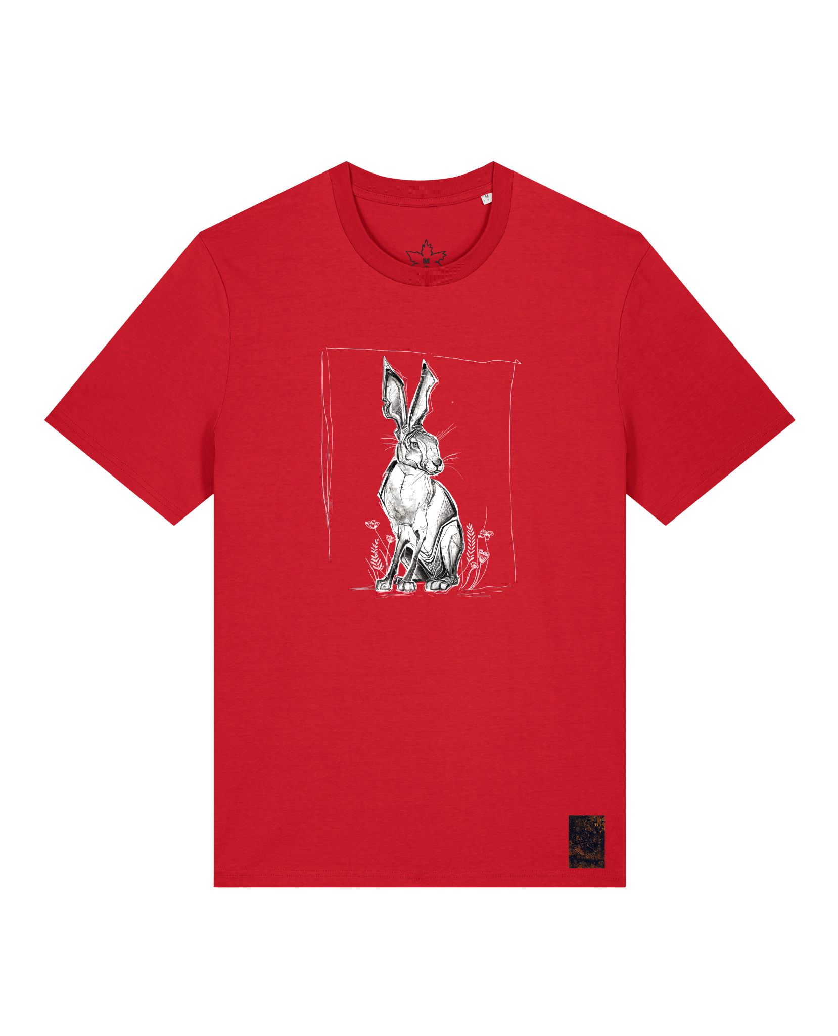 bio-unisex-medium fit-tshirt-carrot hunter-sttu169-erdbeere-front