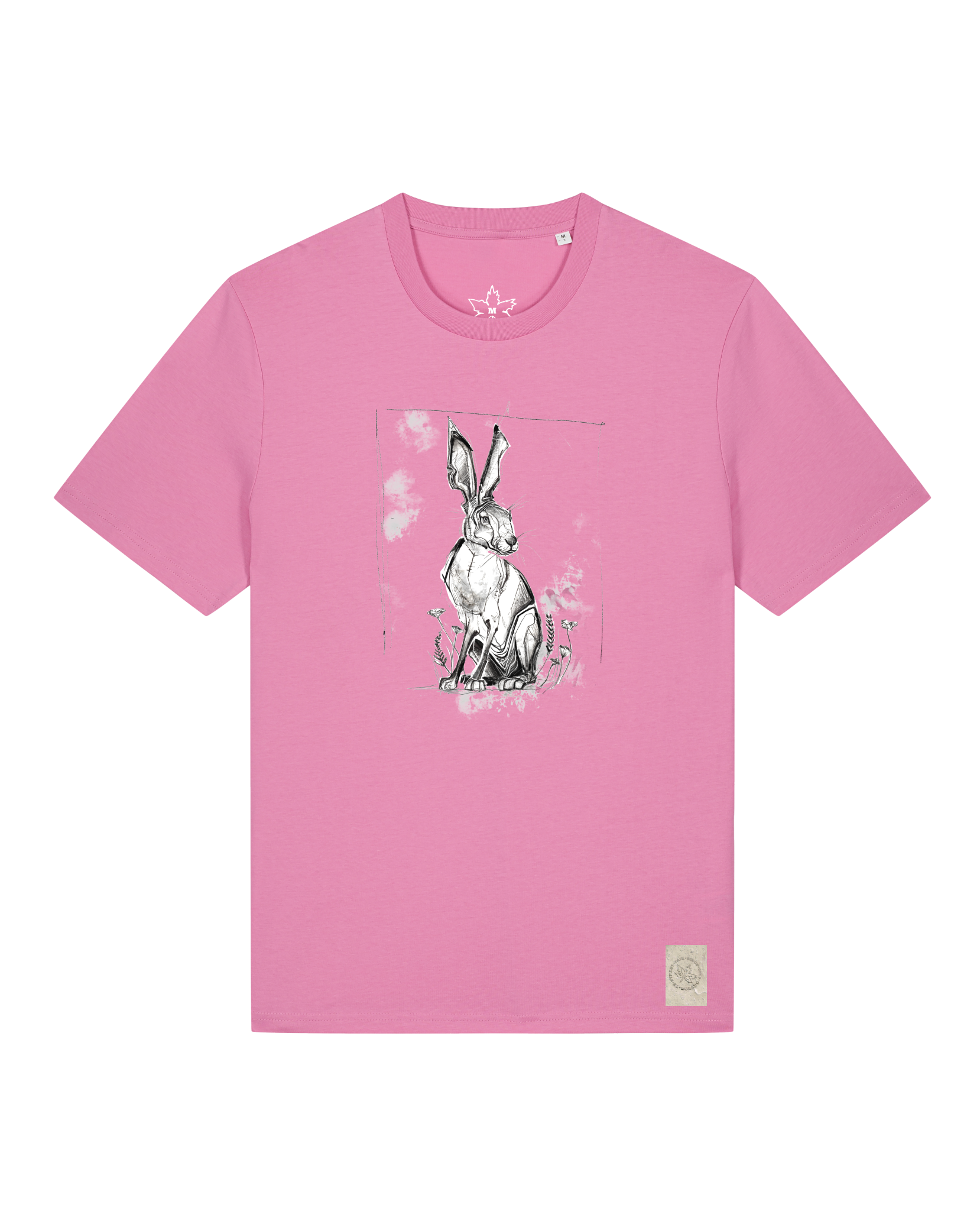 bio-unisex-medium fit-tshirt-carrot hunter-sttu169-kaugummi-front