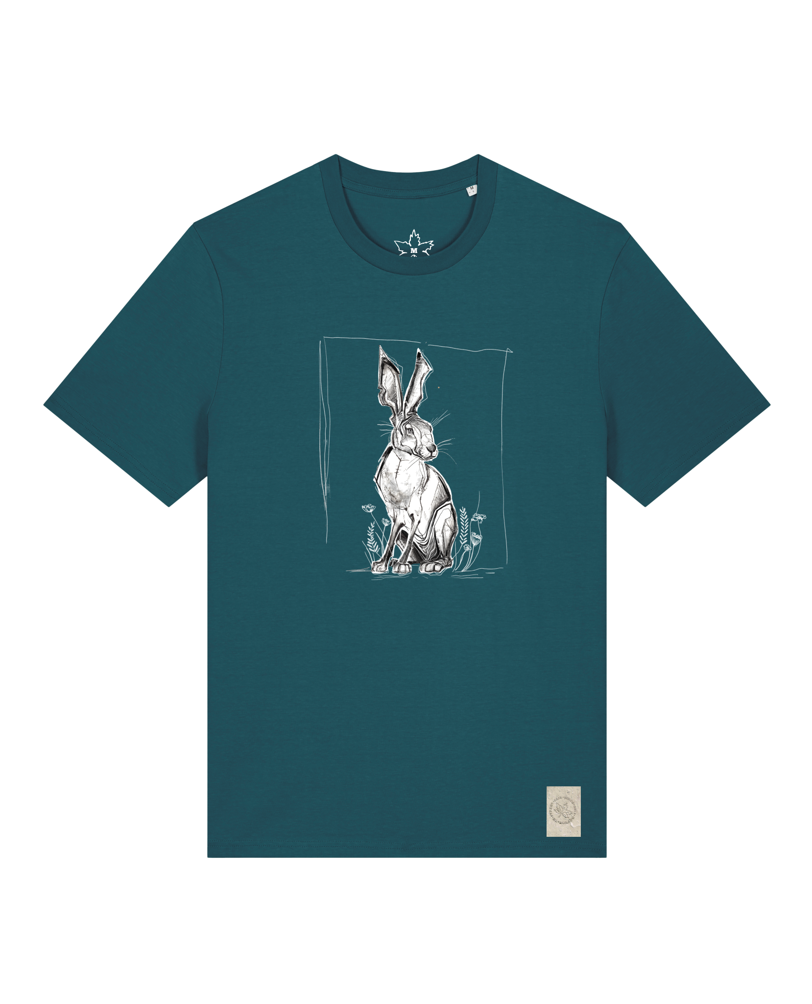 bio-unisex-medium fit-tshirt-carrot hunter-sttu169-nordmanntanne-front