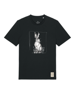 bio-unisex-medium fit-tshirt-carrot hunter-sttu169-schwarz-front