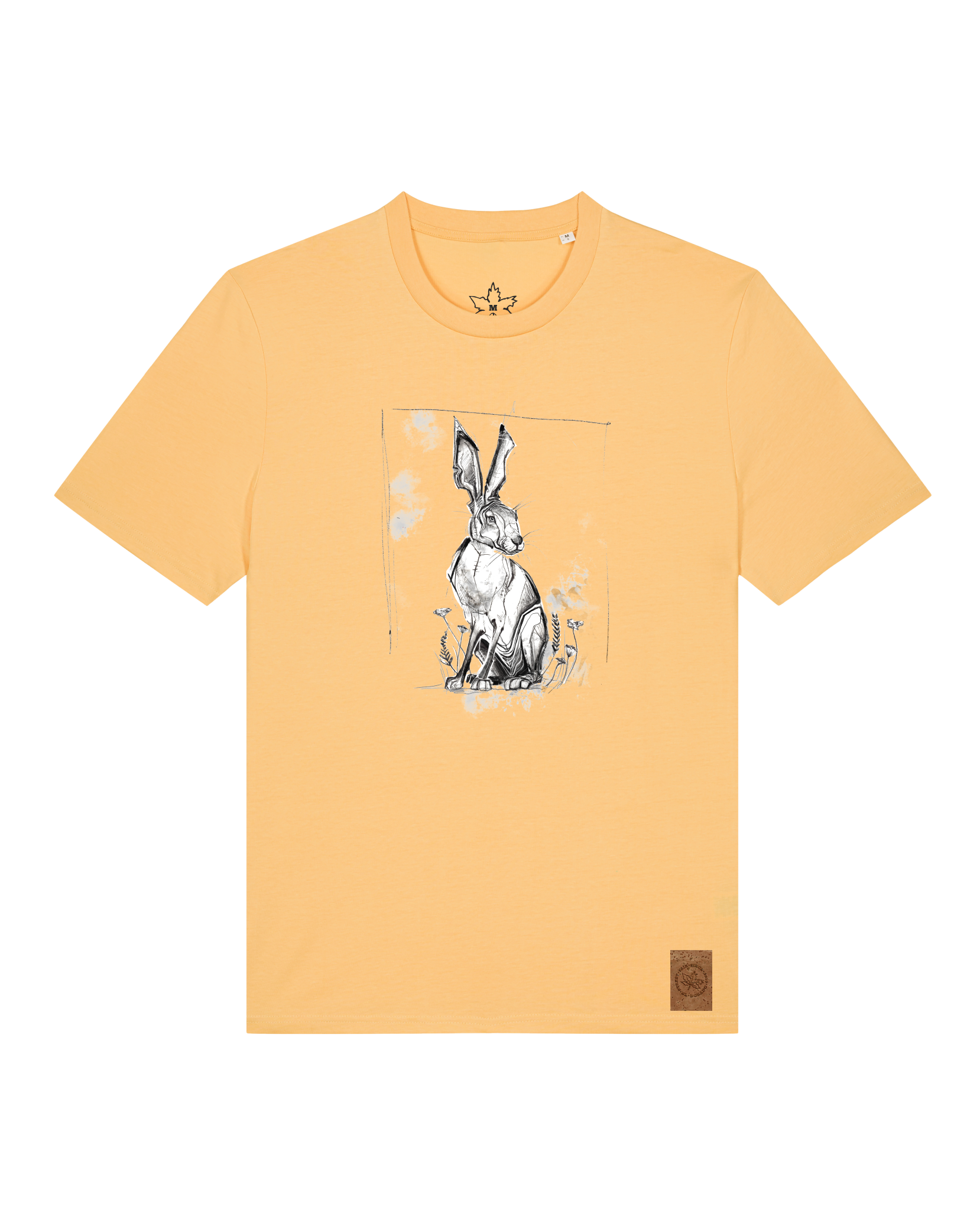 bio-unisex-medium fit-tshirt-carrot hunter-sttu169-senfkorn-front