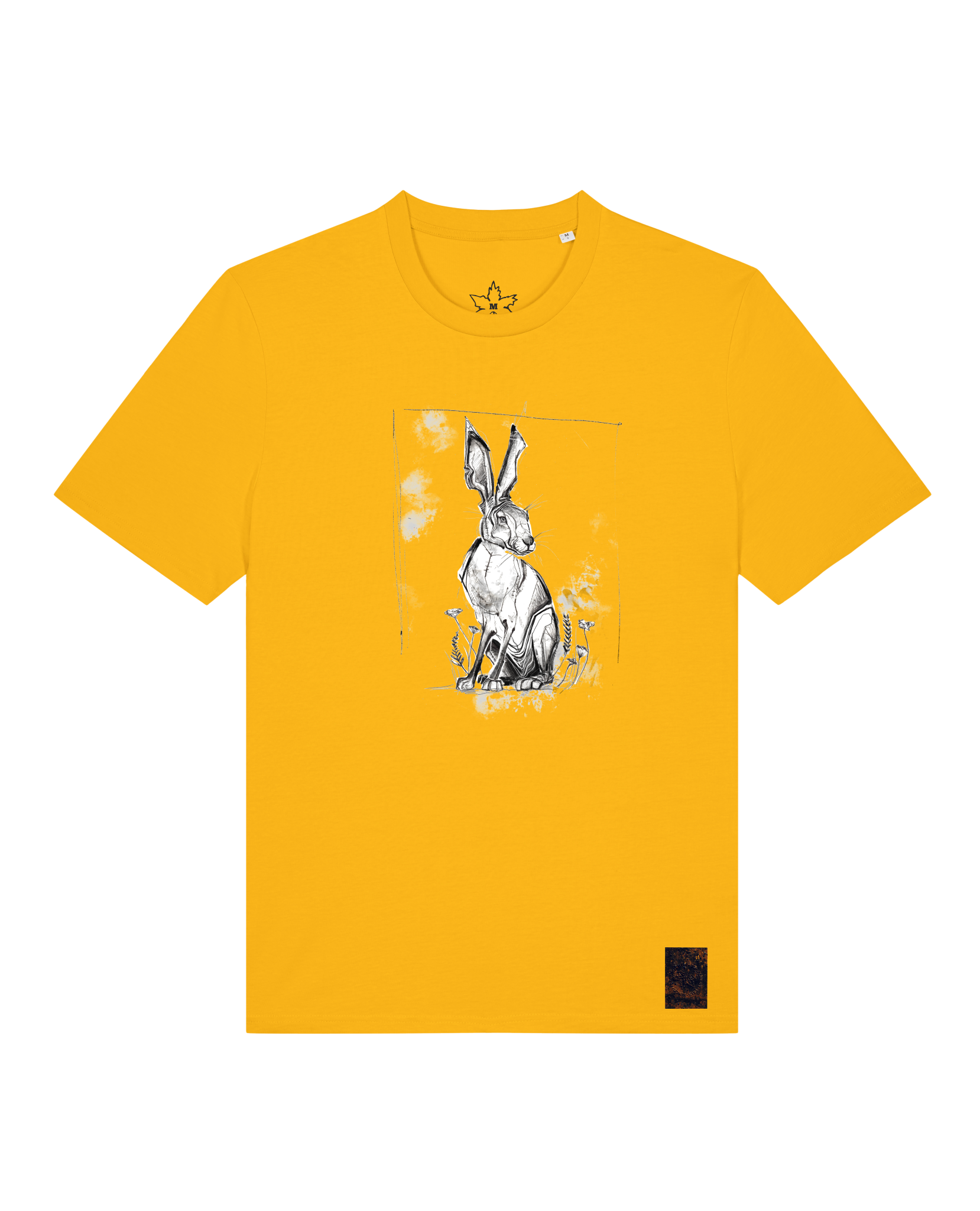 bio-unisex-medium fit-tshirt-carrot hunter-sttu169-sonnenblume-front