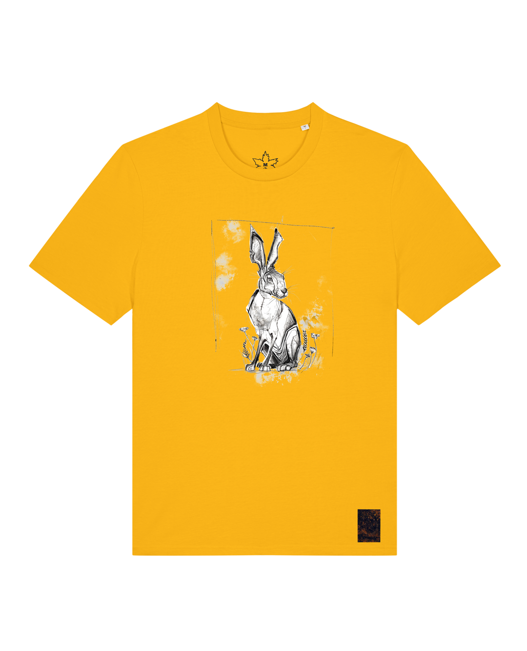 bio-unisex-medium fit-tshirt-carrot hunter-sttu169-sonnenblume-front