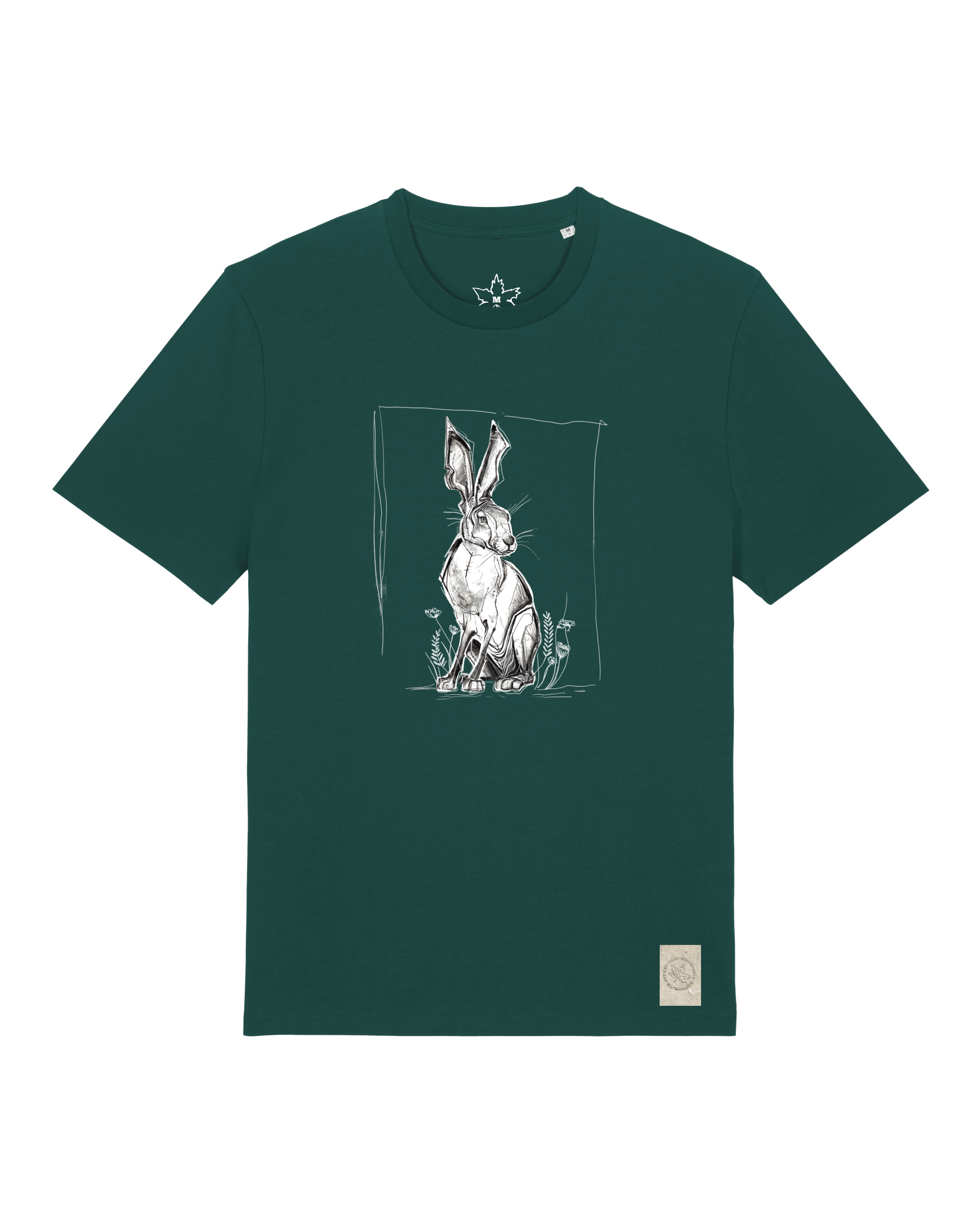 bio-unisex-medium fit-tshirt-carrot hunter-sttu169-spirulina-front