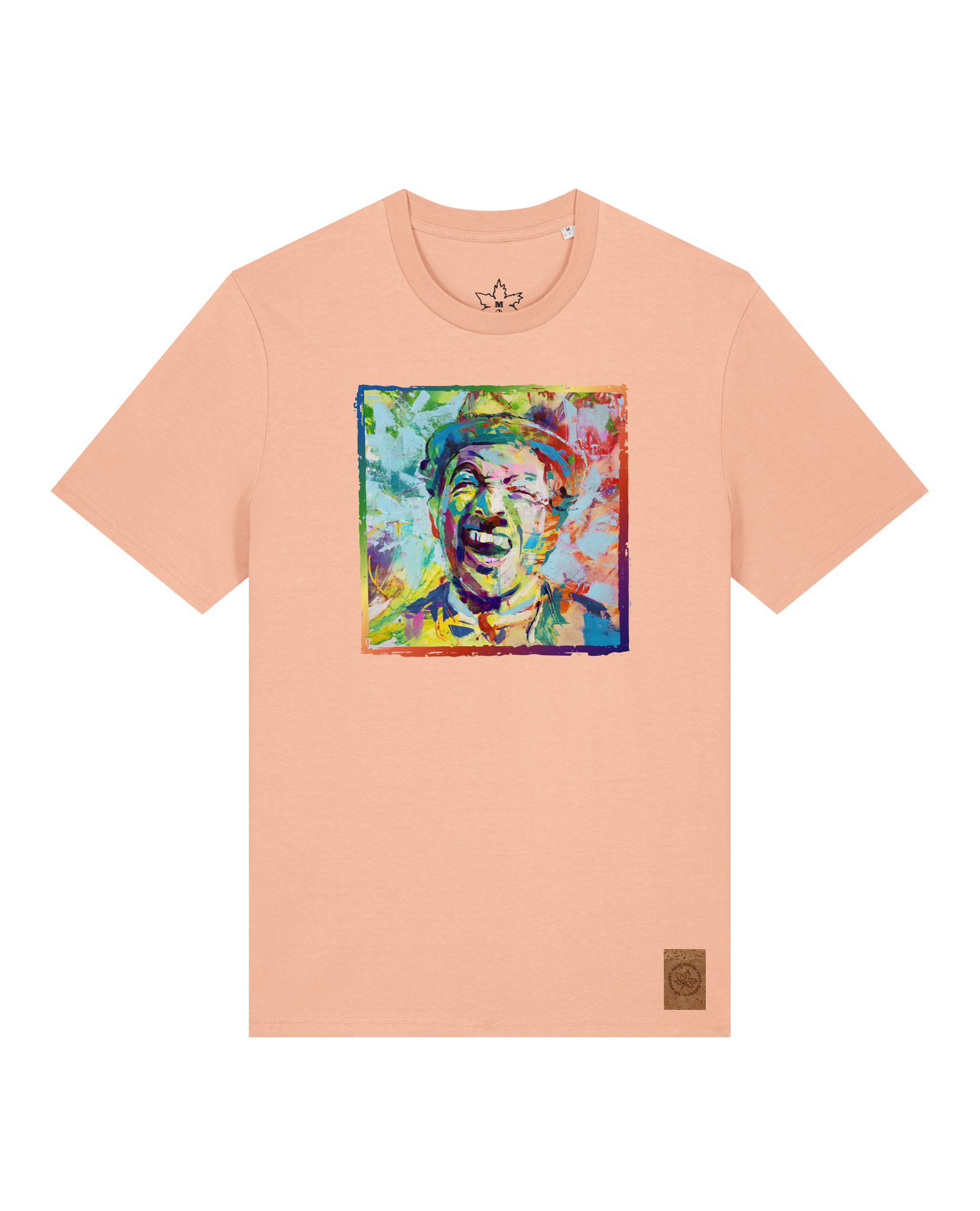 bio-unisex-medium fit-tshirt-chaplin-sttu169-agyptische keramik-front