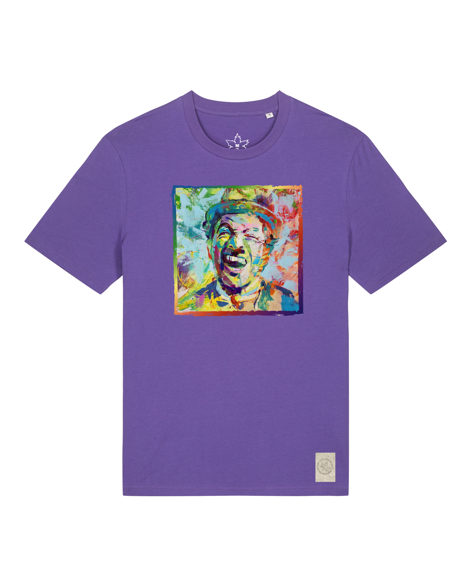 bio-unisex-medium fit-tshirt-chaplin-sttu169-blaukraut-front