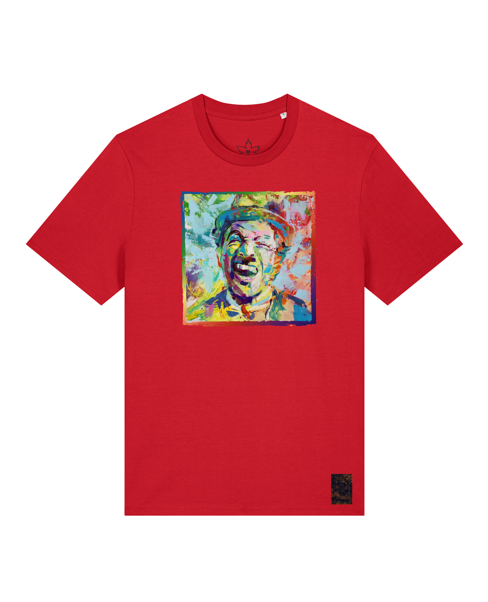 bio-unisex-medium fit-tshirt-chaplin-sttu169-erdbeere-front
