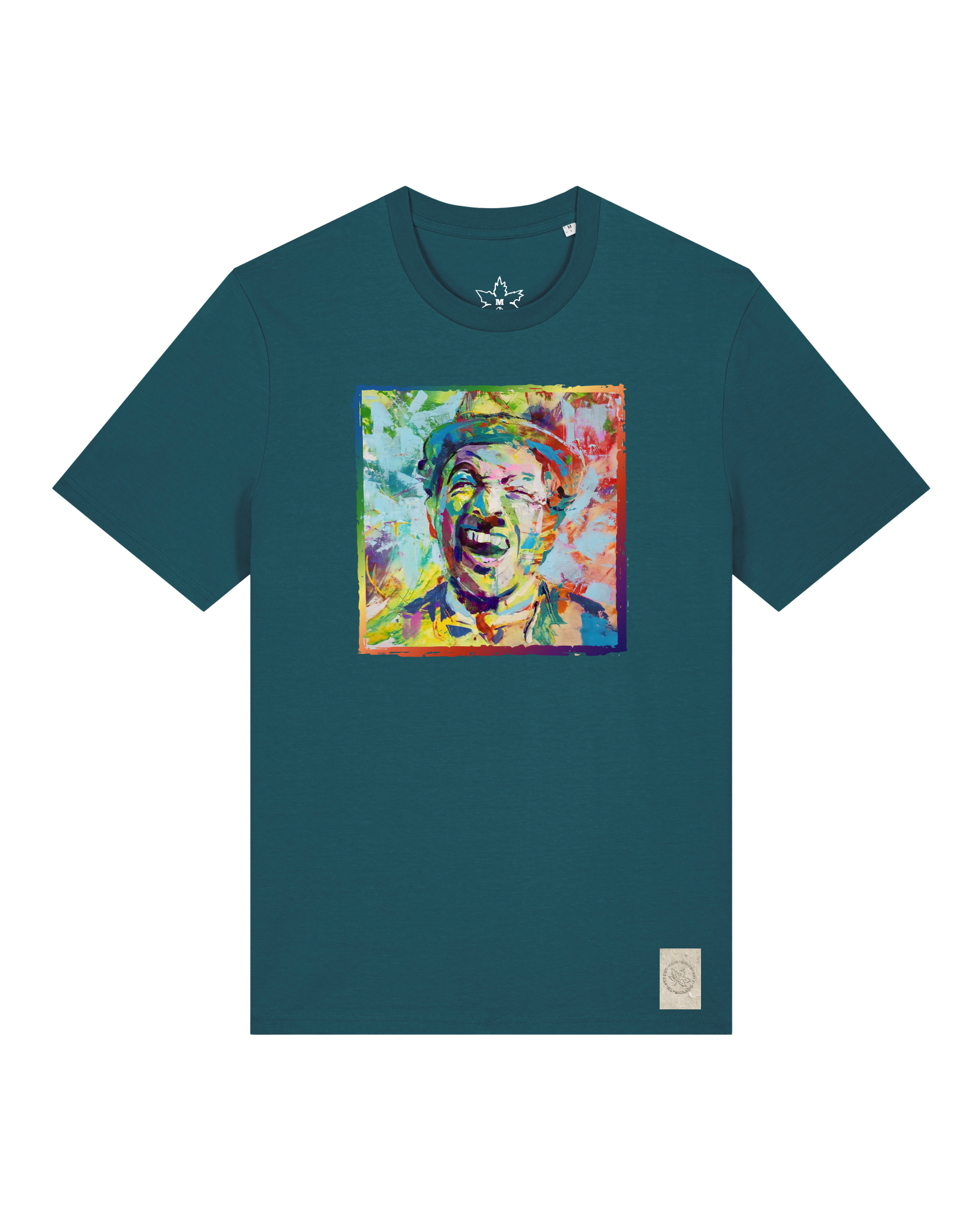 bio-unisex-medium fit-tshirt-chaplin-sttu169-nordmanntanne-front