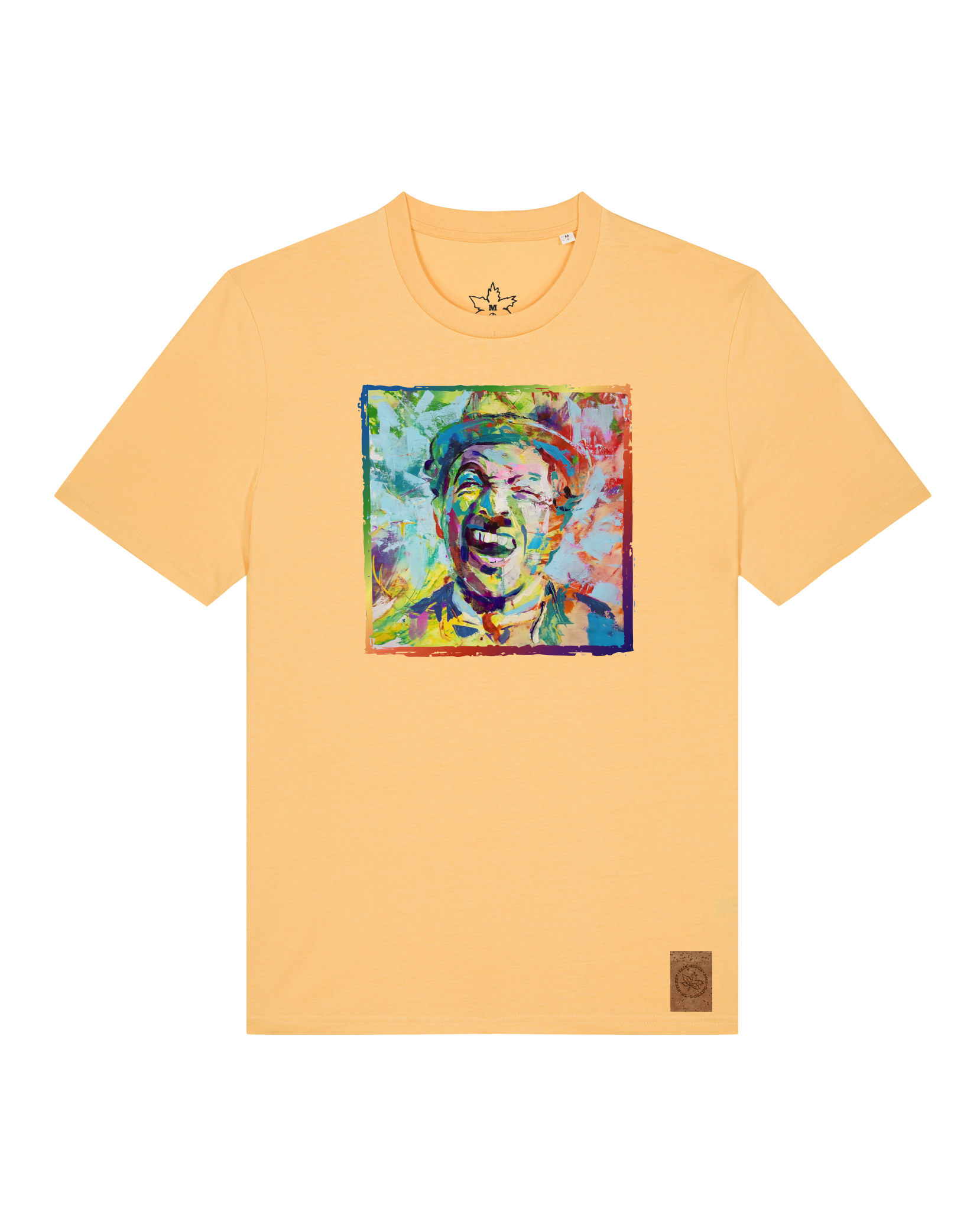 bio-unisex-medium fit-tshirt-chaplin-sttu169-senfkorn-front