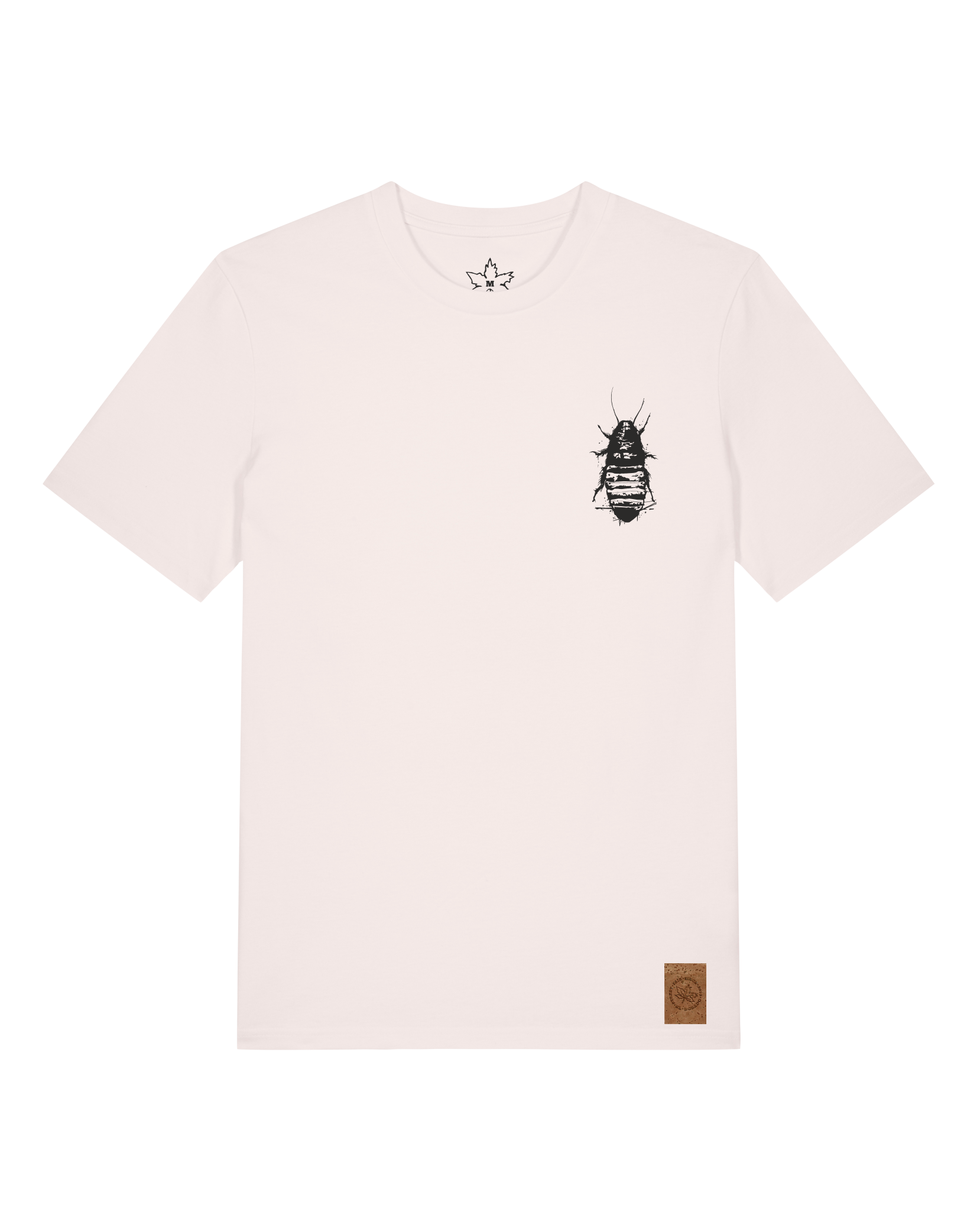 bio-unisex-medium fit-tshirt-cockroach ranch (backprint)-sttu169-baumwollblute-front