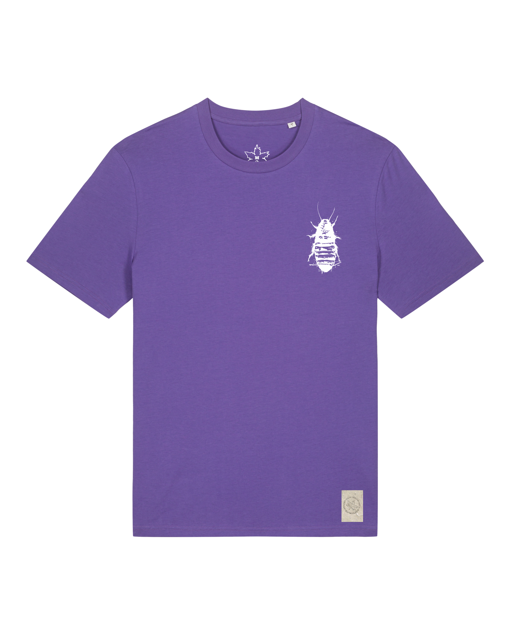 bio-unisex-medium fit-tshirt-cockroach ranch (backprint)-sttu169-blaukraut-front