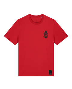 bio-unisex-medium fit-tshirt-cockroach ranch (backprint)-sttu169-erdbeere-front