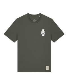bio-unisex-medium fit-tshirt-cockroach ranch (backprint)-sttu169-grunkohl-front
