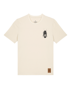 bio-unisex-medium fit-tshirt-cockroach ranch (backprint)-sttu169-natur-front