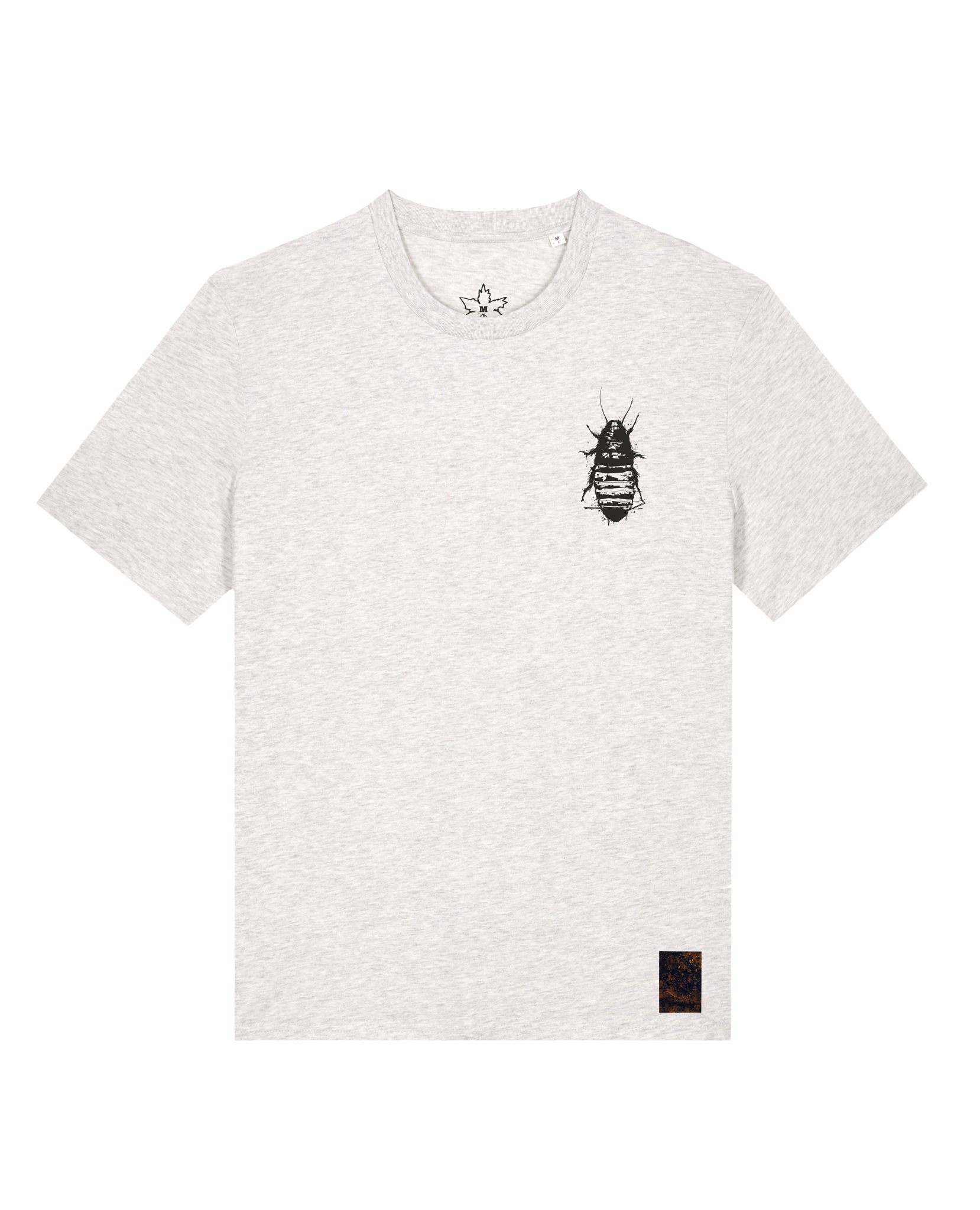 bio-unisex-medium fit-tshirt-cockroach ranch (backprint)-sttu169-rennmaus-front