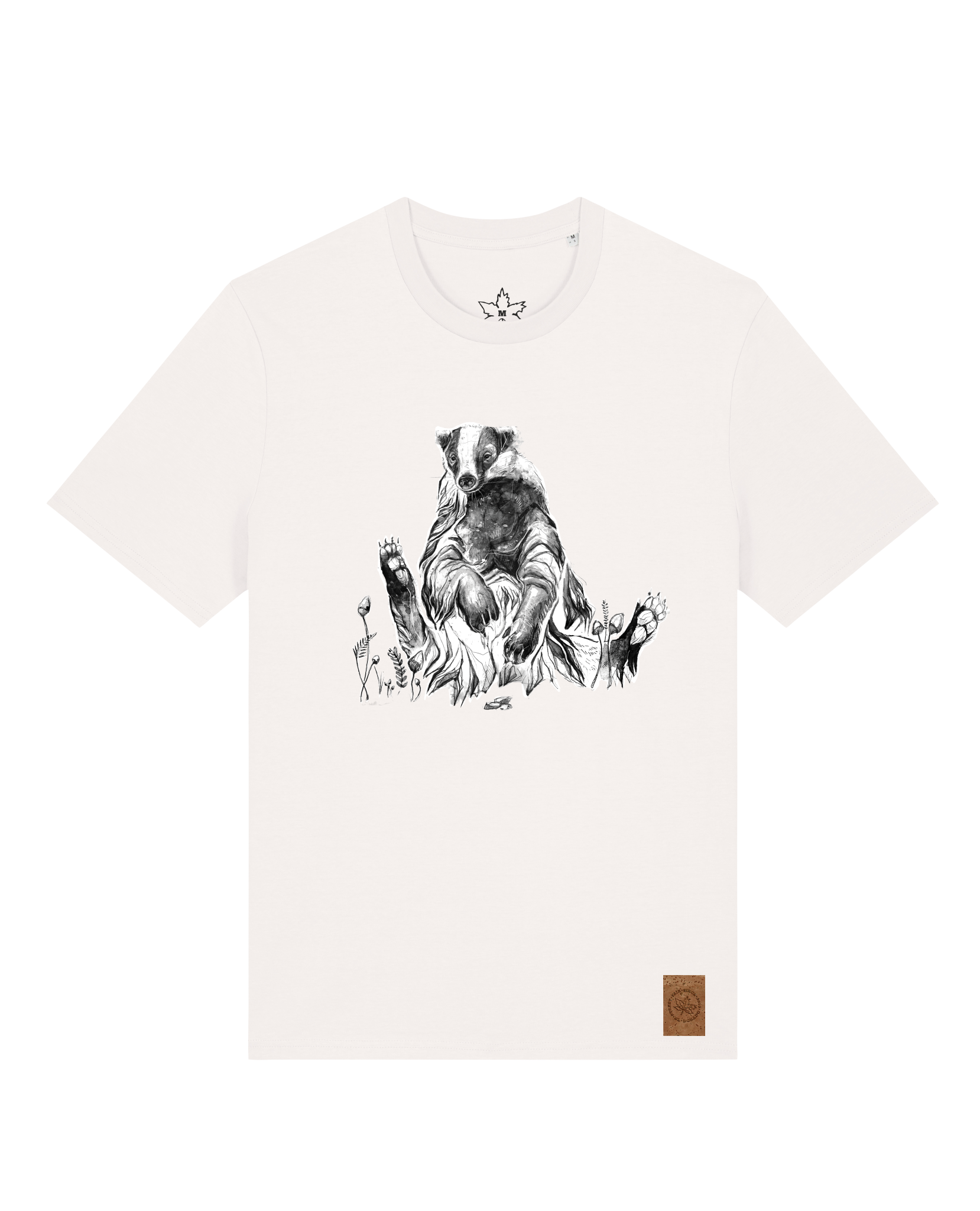 bio-unisex-medium fit-tshirt-dachs-sttu169-bio ei-front