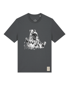 bio-unisex-medium fit-tshirt-dachs-sttu169-eisen-front
