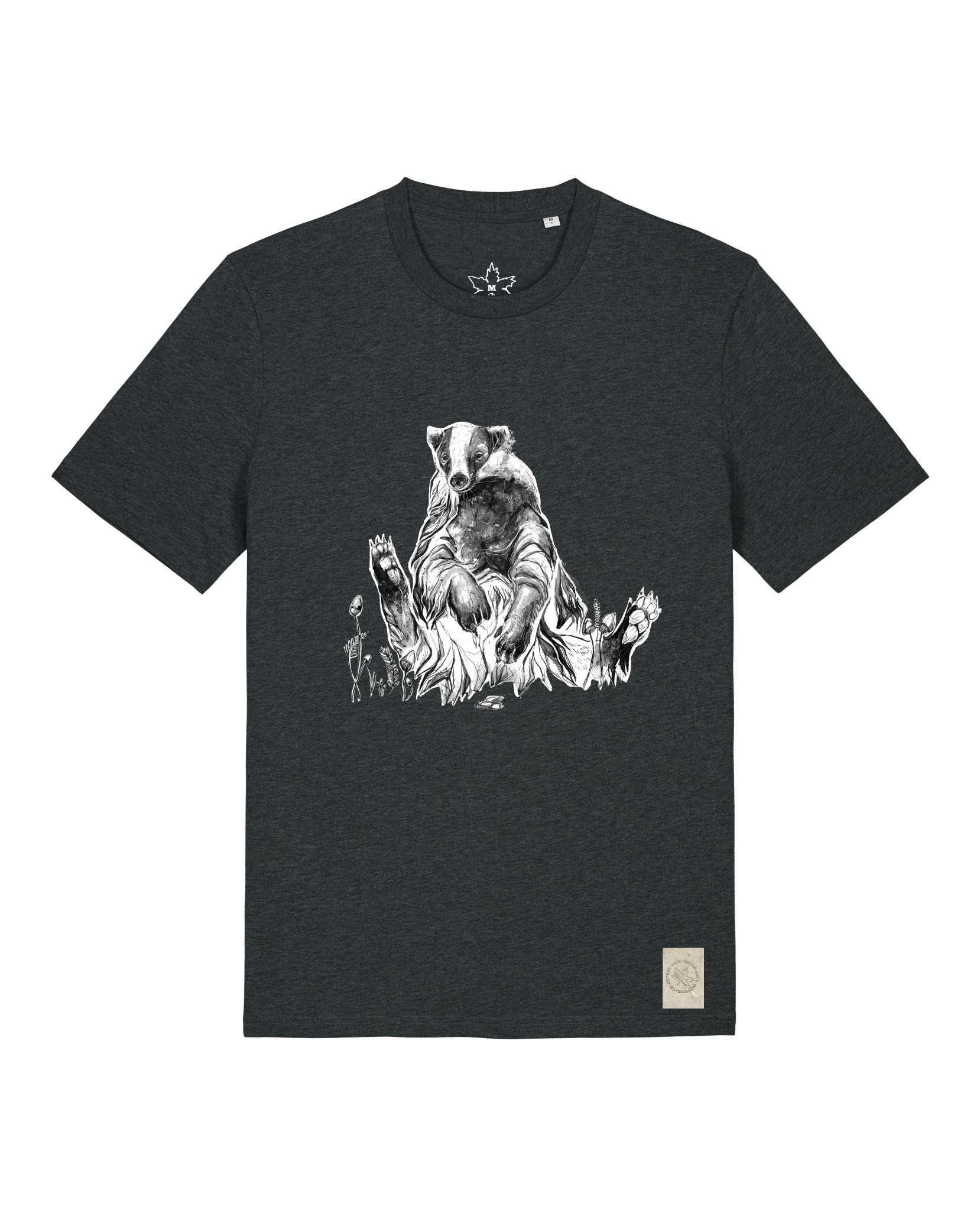 bio-unisex-medium fit-tshirt-dachs-sttu169-elephant-front