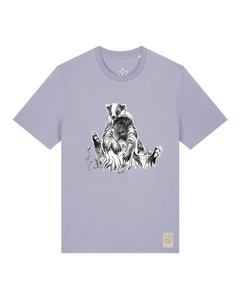 bio-unisex-medium fit-tshirt-dachs-sttu169-lavender-front