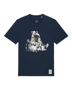 bio-unisex-medium fit-tshirt-dachs-sttu169-marine-front
