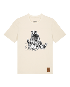 bio-unisex-medium fit-tshirt-dachs-sttu169-natur-front