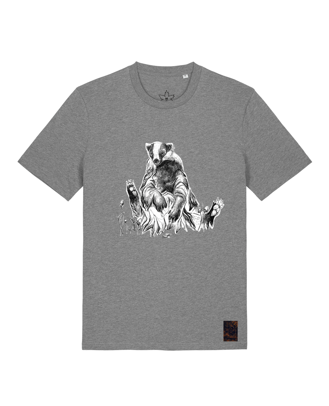 bio-unisex-medium fit-tshirt-dachs-sttu169-opossum-front